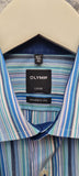 Mens Modern Fit Striped Shirt Size 42 / 16.5'