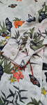 Womens Floral Print Long Sleeve Shirts Size 8
