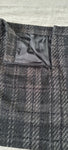 Womens Mini Checkered Skirt Size 8