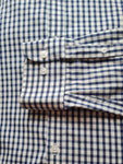 Men's Check Tailored Fit Long Sleeve Pure Cotton Shirts Size XL