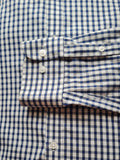 Men's Check Tailored Fit Long Sleeve Pure Cotton Shirts Size XL