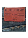 Men's Straight Jeans Dark Blue W 33 L 32