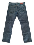 Men's Straight Jeans Dark Blue W 33 L 32