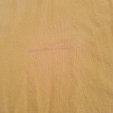 Men's Short Sleeve T-Shirt Mustard Yellow XL