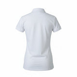 Women's Polo Short Sleeve Shirt White 10