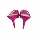 Women's Fuchsia Stiletto Mule Heels UK 6