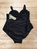 Women's One Piece Swimsuit Square Neck Size L / UK 12 - 14
