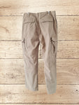 Men's Beige Cargo Wide Leg Trousers Size W 36 / L 30