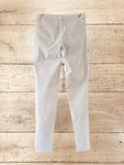 Women's White Denim Long Trousers Size 8