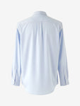 Men's Long Sleeve Light Blue Tailored Fit Shirts Size 17.5"