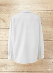 Men's Long Sleeve White Doot Shirts Size 3XL