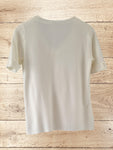 Women's Short Sleeve Creamy Jumper Size 8