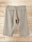 Men's Beige Linnen / Cotton Shorts Size W36