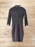 Women's Black Midi Dress Size 8