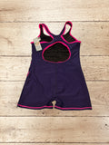 Women Leg Cut One Piece Swimsuit Size M / UK 12