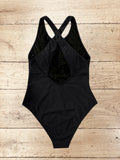 Womens Swimsuit One Piece Criss Cross Back Size M