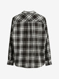 Men's Check Flannel Cotton Shirts Size XL