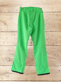 Wome's Ski Trousers ARED 20,000 Stretch Lime Size 8
