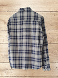 Men's Check Long Sleeve Flannel Shirts Size L