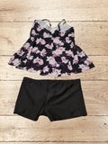 Tankini Set Women's Swimsuit Costume Swimwear Push Up Size XXL