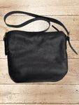 Women's Black Leather Shoulder Bag
