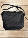 Women's Black Leather Shoulder Bag