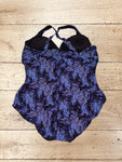 Alocasia Leaf Print One Piece Swimsuit Size XL / UK 20 - 22