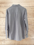 Men's Check Long Sleeve Cotton Shirts Size L