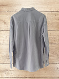 Men's Check Long Sleeve Cotton Shirts Size L