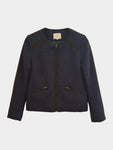 Women's Danaelle Navy Jacket Blazer Size T2 - M