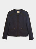 Women's Danaelle Navy Jacket Blazer Size T2 - M
