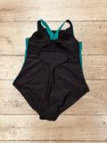 Women's Athletic One Piece Swimsuit Racerback  Size L