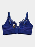 1/4 Cup Bra Lace Overlay in Cobalt Size 32DD