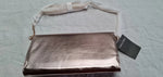 Women's Chain Evening Bag Large Rectangular Gold Metallic