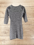 Women Grey Midi Dress Size T2 UK 8/10