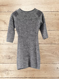Women Grey Midi Dress Size T2 UK 8/10