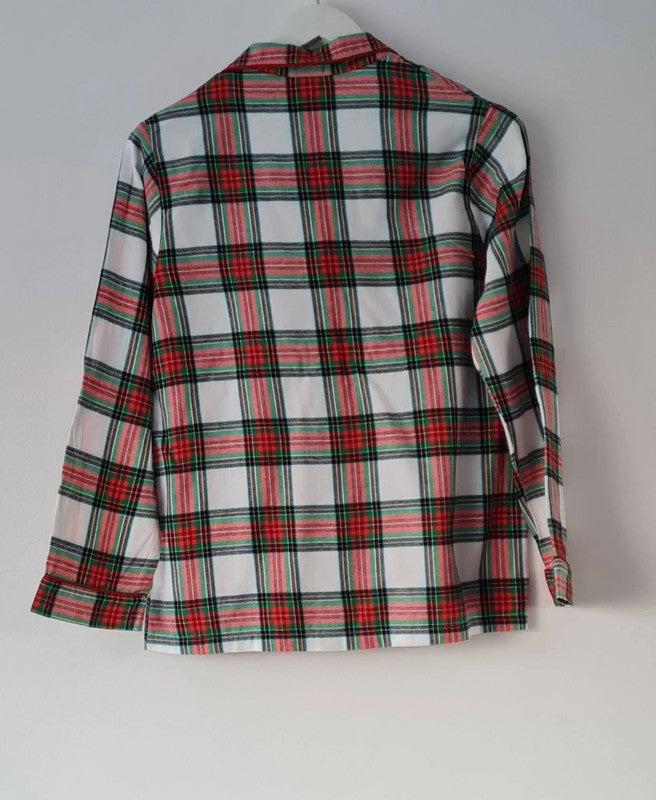 Women's Checkered Pyjamas Set Size S