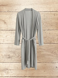 Women's Grey, Long Cardigan or Bathrobe/Home Cover-up Size 6/8