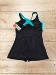 Women Boyleg One Piece Swimsuit Size M / UK 12