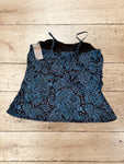 Womens Tankini Tops Push Up Bra Size XL
