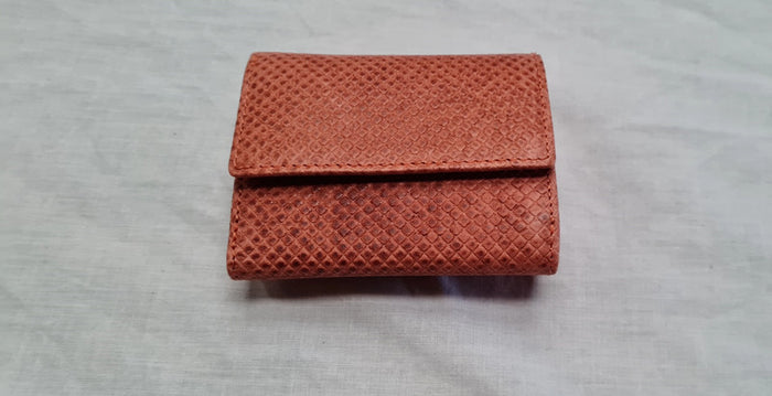Women's Terracotta Coral Purse / Wallet