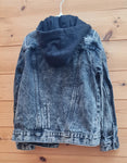 Boys' Denim Jacket with Hood 5/6 Years