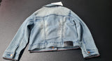 Girls Denim Jacket Size 4 / 104 cm