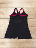 Women Boyleg One Piece Swimsuit Size L / UK 14