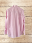 Men's Pink Long Sleeve Shirts Size XL / 17.5
