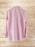Men's Pink Long Sleeve Shirts Size XL / 17.5