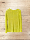 Women's Mesh Blouse Top Size 10