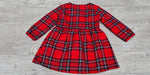 Girl's Checkered Dress Size 86 cm