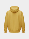 Men's Yellow Hooded Sweatshirt Size XXL