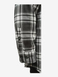Men's Check Flannel Cotton Shirts Size XL